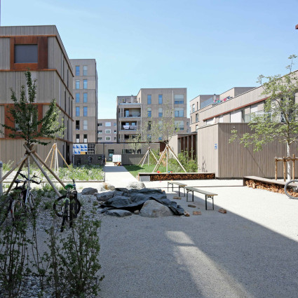 The goal of the building community is a sustainable and communal way of life.