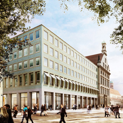 Visualisierung des geplanten Neubaus an der Alten Akademie