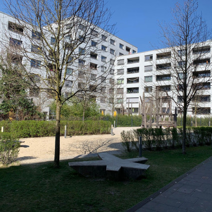 For the young residents there is a playground.