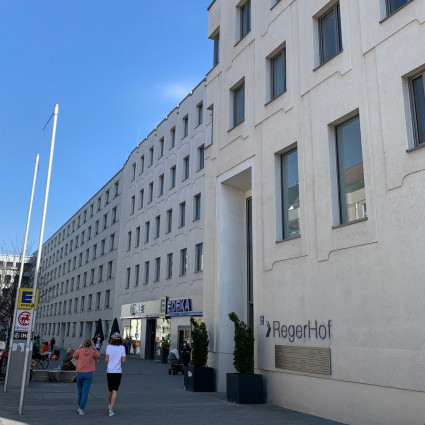 ... the Regerhof ...