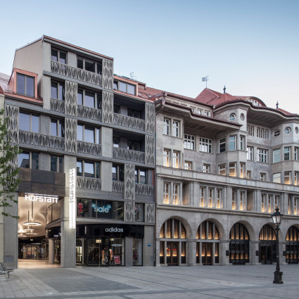 Das Einkaufszentrum in der Sendlinger Straße 10