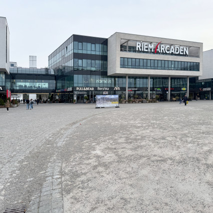 View of the Riem-Arcaden, the main shopping centre in Messestadt