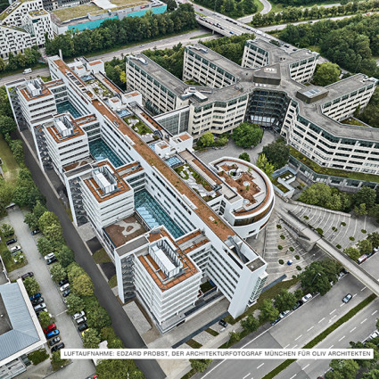 Luftbildaufnahme Fritz District