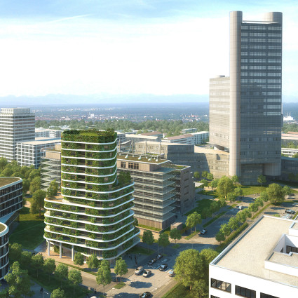 Visualisation of the Green High-rise