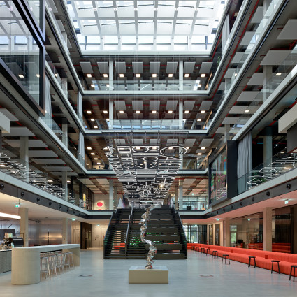 Blick ins Innere des iCampus