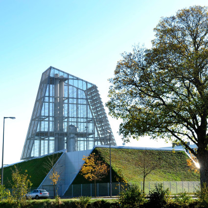 Blick auf die Energiezentrale