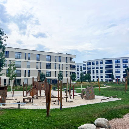 Das neue Stadtquartier „Aubing Mitte“ am Freihamer Weg