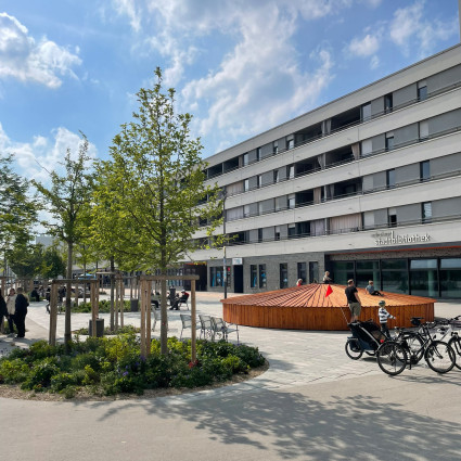 Der neu gestaltete Elisabeth-Castonier-Platz, 2026