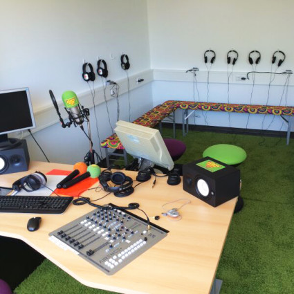 Die Radiostation des Feierwerks