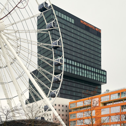 Werksviertel - Ferris wheel in the former entertainment district